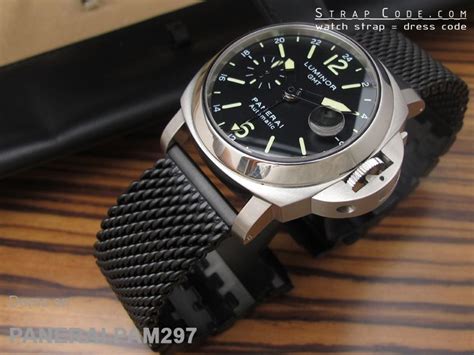 panerai mesh strap